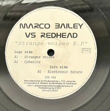 Load image into Gallery viewer, Marco Bailey &amp; Redhead : Strange Voises (12", M/Print, RP)
