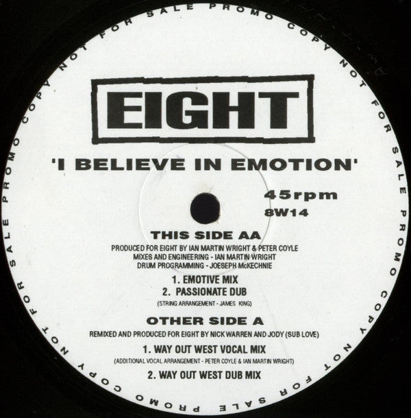 Eight (2) : I Believe In Emotion (12
