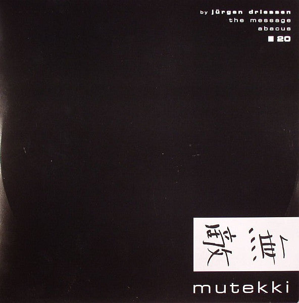Jürgen Driessen : The Message / Abacus (12