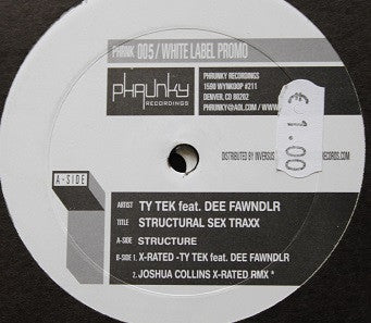 Ty Tek Feat. Dee Fawndlr : Structural Sex Traxx (12