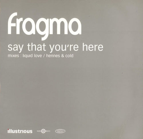 Fragma : Say That You're Here (12