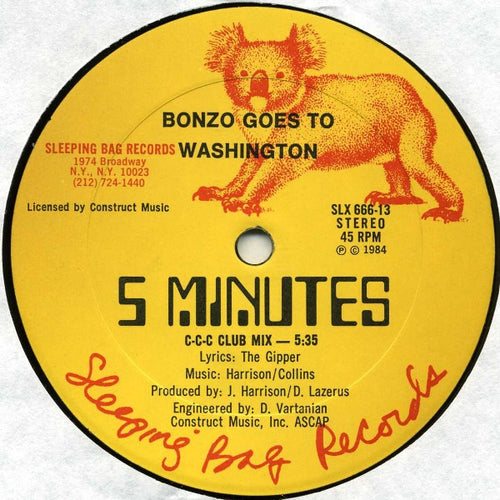 Bonzo Goes To Washington : 5 Minutes (12