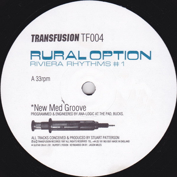 Rural Option : Riviera Rhythms 1 (12