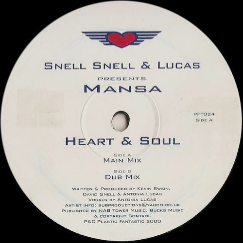Snell Snell & Lucas* Presents Mansa : Heart & Soul (12