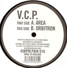 Load image into Gallery viewer, V.C.P. : Area / Orbitron (12")
