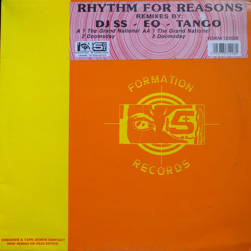 Rhythm For Reasons : Remixes (By DJ SS, EQ & Tango) (12