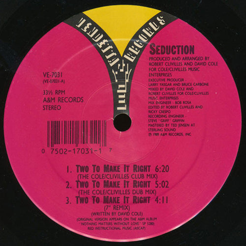 Seduction : Two To Make It Right (12