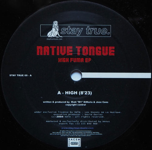 Native Tongue : High Fuma EP (12