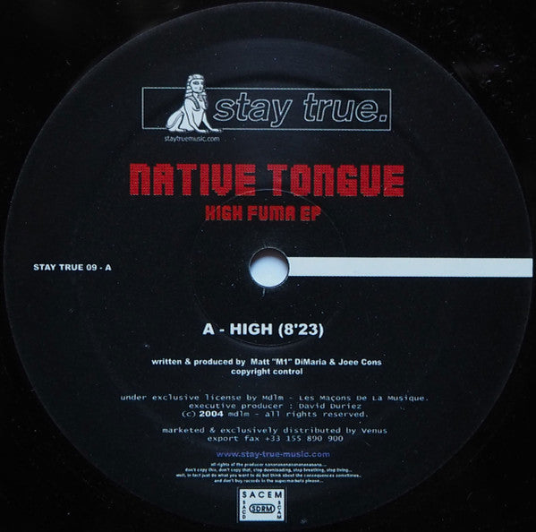 Native Tongue : High Fuma EP (12
