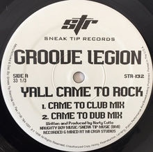 Load image into Gallery viewer, Groove Legion : Yall Came To Rock / Yello Magic (12")
