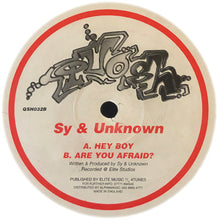 Load image into Gallery viewer, Sy &amp; Unknown : Hey Boy / Are You Afraid? (12")
