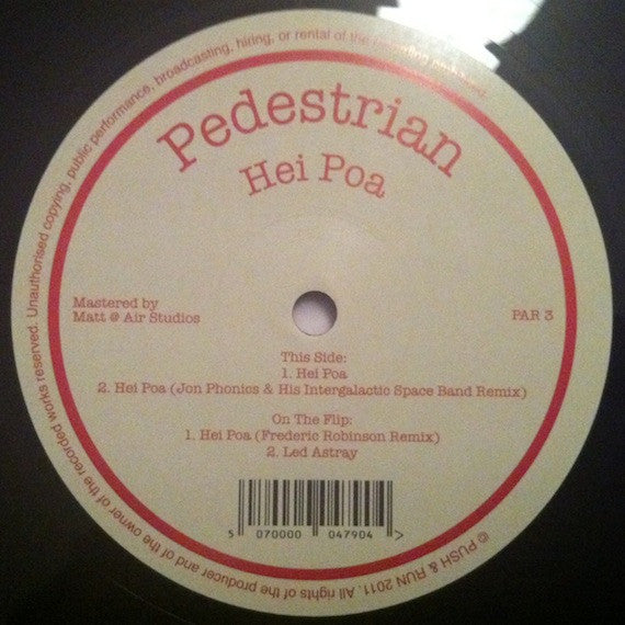 Pedestrian (3) : Hei Poa (12