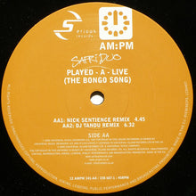 Load image into Gallery viewer, Safri Duo : Played - A - Live (The Bongo Song) (12", Single)
