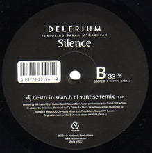 Load image into Gallery viewer, Delerium Featuring Sarah McLachlan : Silence (Remixes By Airscape And Dj Tiësto) (12", Single)
