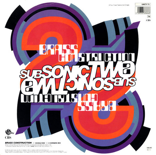 Subsonic 2 : We Go Subsonic / Brass Construction (12