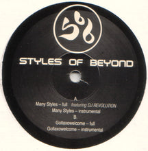 Load image into Gallery viewer, Styles Of Beyond : Many Styles / Gollaxowelcome (12")
