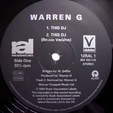 Load image into Gallery viewer, Warren G : This DJ (12&quot;)
