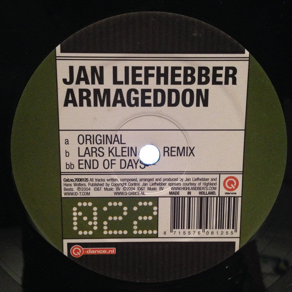 Jan Liefhebber : Armageddon (12