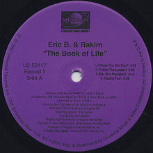 Load image into Gallery viewer, Rakim : The Book Of Life (Eric B. &amp; Rakim's Greatest Hits) (2xLP, Comp, RM)
