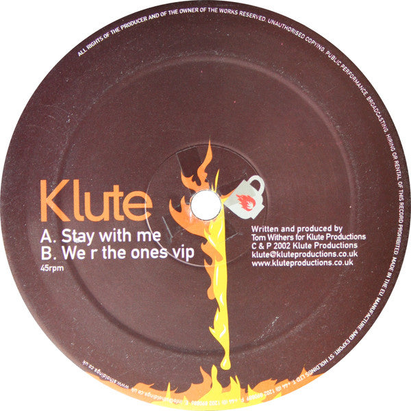 Klute : Stay With Me / We R The Ones (VIP) (12