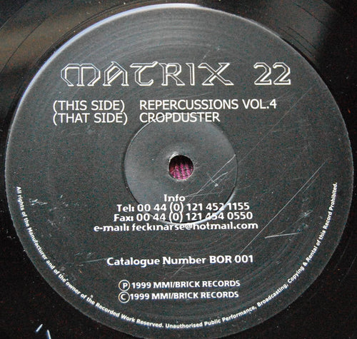 Matrix 22 : Repercussions Vol 4 (12