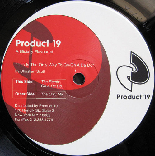 Christian Scott : This Is The Only Way To Go / Oh A Da Do (12