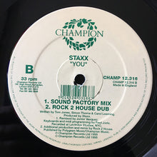 Load image into Gallery viewer, Staxx : You (12&quot;)
