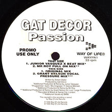 Load image into Gallery viewer, Gat Decor : Passion (2x12", Promo)
