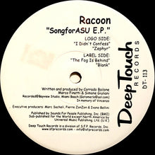 Load image into Gallery viewer, Racoon (5) : SongforASU E.P. (12&quot;, EP)
