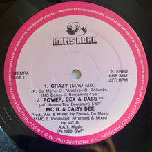 Load image into Gallery viewer, MC B.* Featuring Daisy Dee : Crazy (The Ultimate Remix) (12&quot;)
