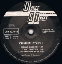 Load image into Gallery viewer, Criminal Touch : Techno Computer 1 (12&quot;)
