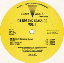Load image into Gallery viewer, The Crazy Frenchman : DJ Breaks Classics (Vol. 1) (12")
