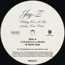 Load image into Gallery viewer, Jay-Z Featuring Gwen Dickey : Wishing On A Star (12&quot;, Promo)
