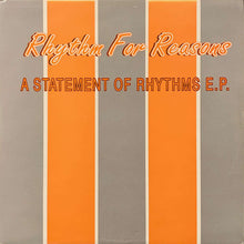 Load image into Gallery viewer, Rhythm For Reasons : A Statement Of Rhythms E.P. (12", EP)
