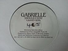 Load image into Gallery viewer, Gabrielle : Should I Stay (K-Warren Mixes) (12")
