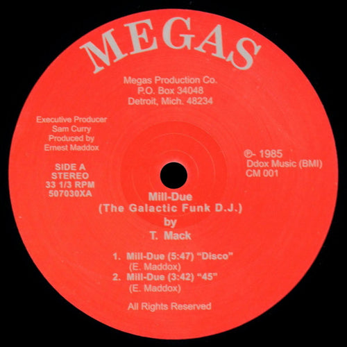 T. Mack (2) : Mill-Due (The Galactic Funk D.J.) (12