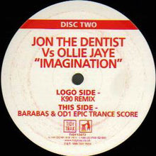 Load image into Gallery viewer, Jon The Dentist Vs Ollie Jaye* : Imagination (12", Two)
