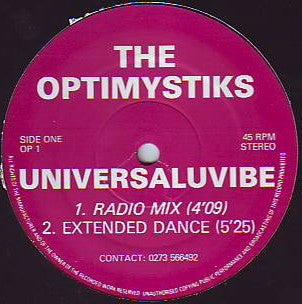 The Optimystiks : Universaluvibe (12