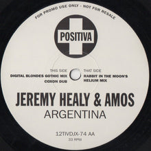 Load image into Gallery viewer, Jeremy Healy &amp; Amos : Argentina (12&quot;, Promo)
