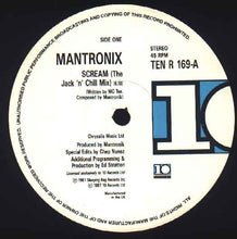 Load image into Gallery viewer, Mantronix : Scream (Remix) (12&quot;)

