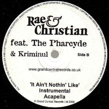 Load image into Gallery viewer, Rae &amp; Christian : It Ain't Nothing Like (The Nextmen Remix) (12")
