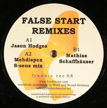 Load image into Gallery viewer, Frankie (2) : False Start (Remixes) (12")
