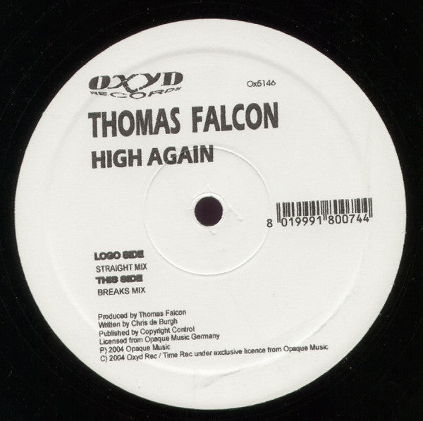 Thomas Falcon* : High Again (12