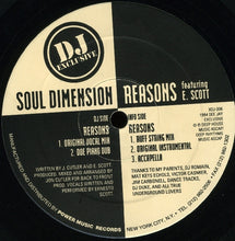 Load image into Gallery viewer, Soul Dimension* Featuring E. Scott* : Reasons (12")
