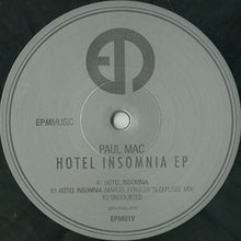 Load image into Gallery viewer, Paul Mac : Hotel Insomnia EP (12", EP, Ltd, Gre)
