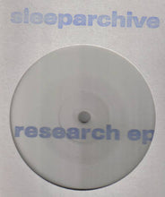 Load image into Gallery viewer, Sleeparchive : Research EP (12", EP, Cle)
