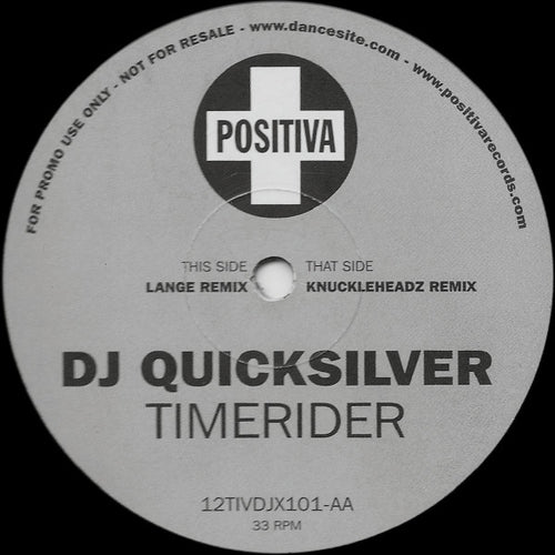 DJ Quicksilver : Timerider (12