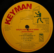Load image into Gallery viewer, Dr. Alimantado : Born For A Purpose - Sons Of Thunder (LP, Album, RE)
