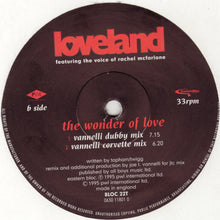 Load image into Gallery viewer, Loveland Featuring The Voice Of Rachel McFarlane : The Wonder Of Love (12&quot;, Single)
