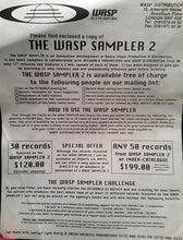 Load image into Gallery viewer, Various : The Wasp Sampler 2 (LP, Smplr)
